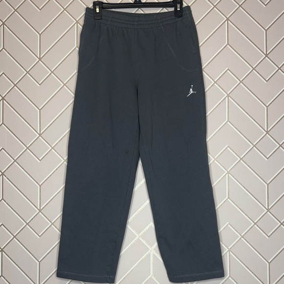 Jordan Other - Jordan Gray Sweatpants with White Jumpman Tag size XL Youth